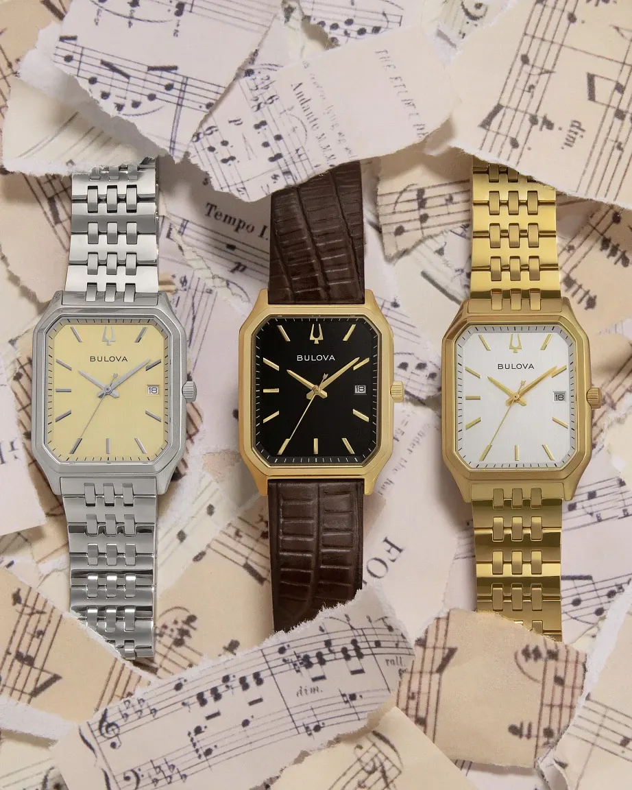 Champagne Dial Stainless Steel Bracelet We Are All Here 96B471